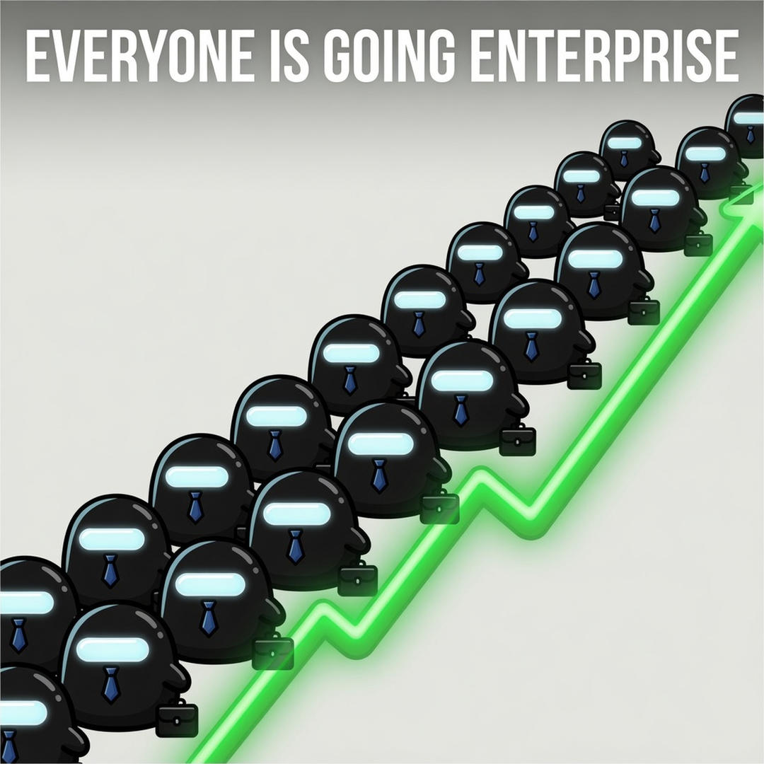 Everyone is going enterprise