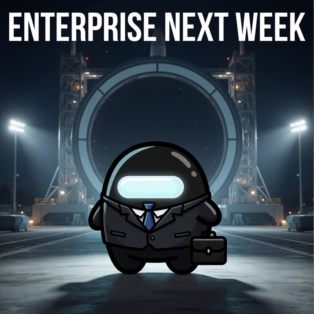 Enterprise next week