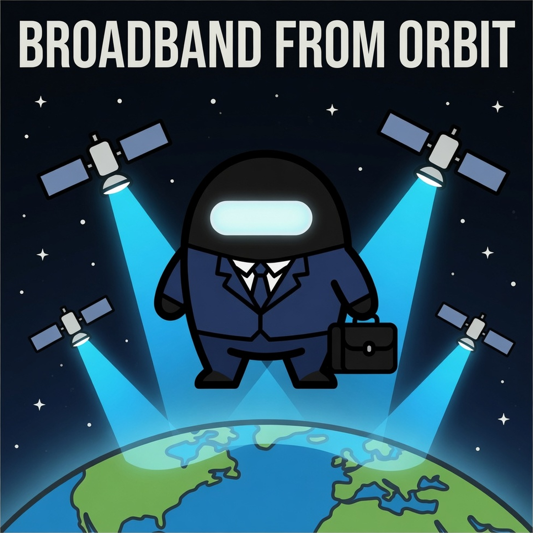 Broadband from orbit